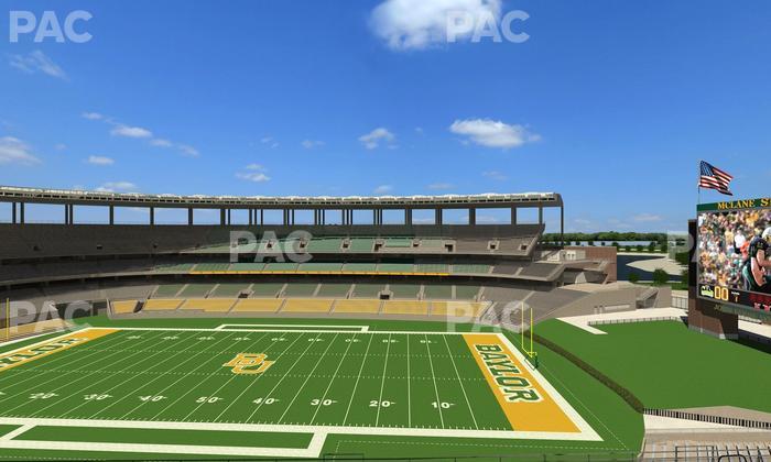 McLane Stadium - Section Loge Box 340 Seat View
