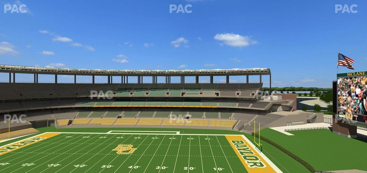 McLane Stadium - Section Loge Box 341 Seat View