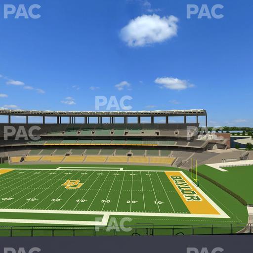 McLane Stadium - Section Loge Box 341 Seat View