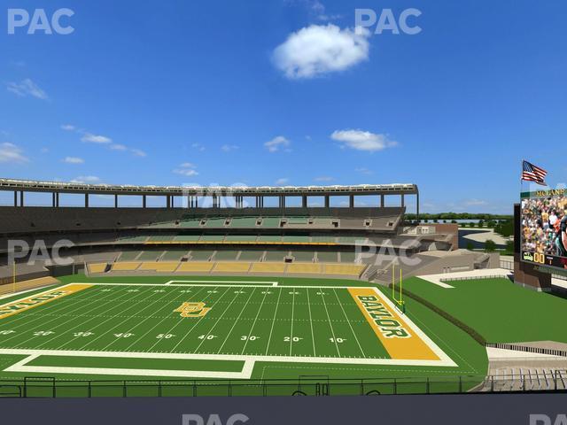 McLane Stadium - Section Loge Box 341 Seat View