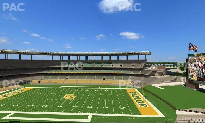 McLane Stadium - Section Loge Box 341 Seat View