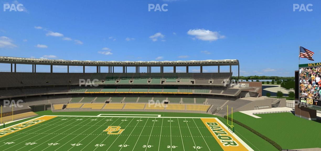 McLane Stadium - Section Loge Box 342 Seat View