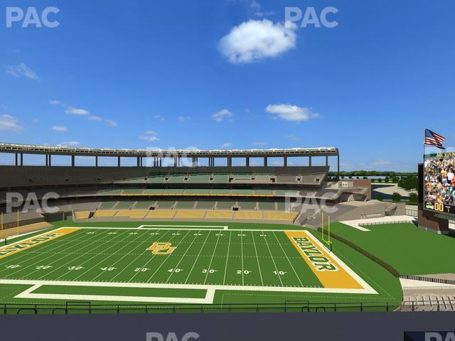 McLane Stadium - Section Loge Box 342 Seat View