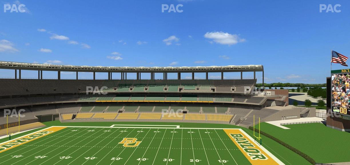 McLane Stadium - Section Loge Box 343 Seat View