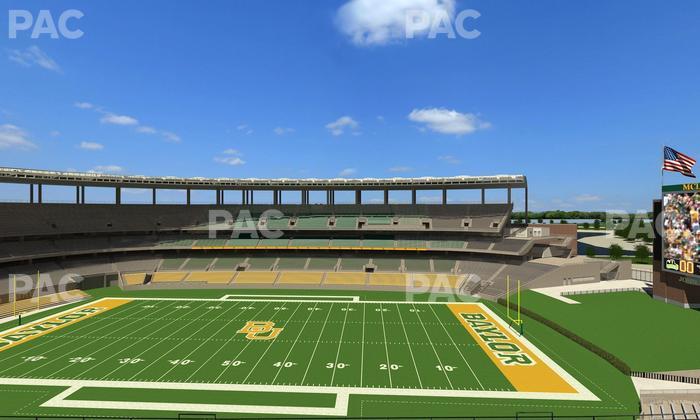 McLane Stadium - Section Loge Box 343 Seat View