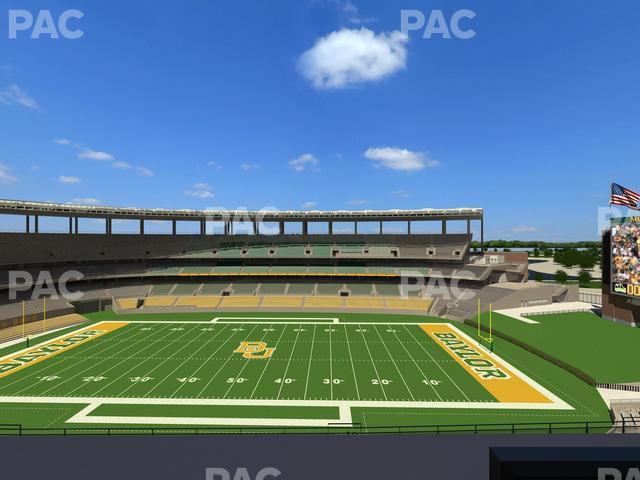 McLane Stadium - Section Loge Box 345 Seat View