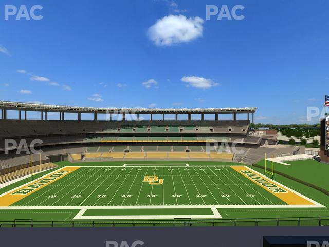 McLane Stadium - Section Loge Box 350 Seat View