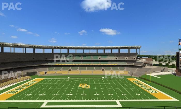 McLane Stadium - Section Loge Box 350 Seat View