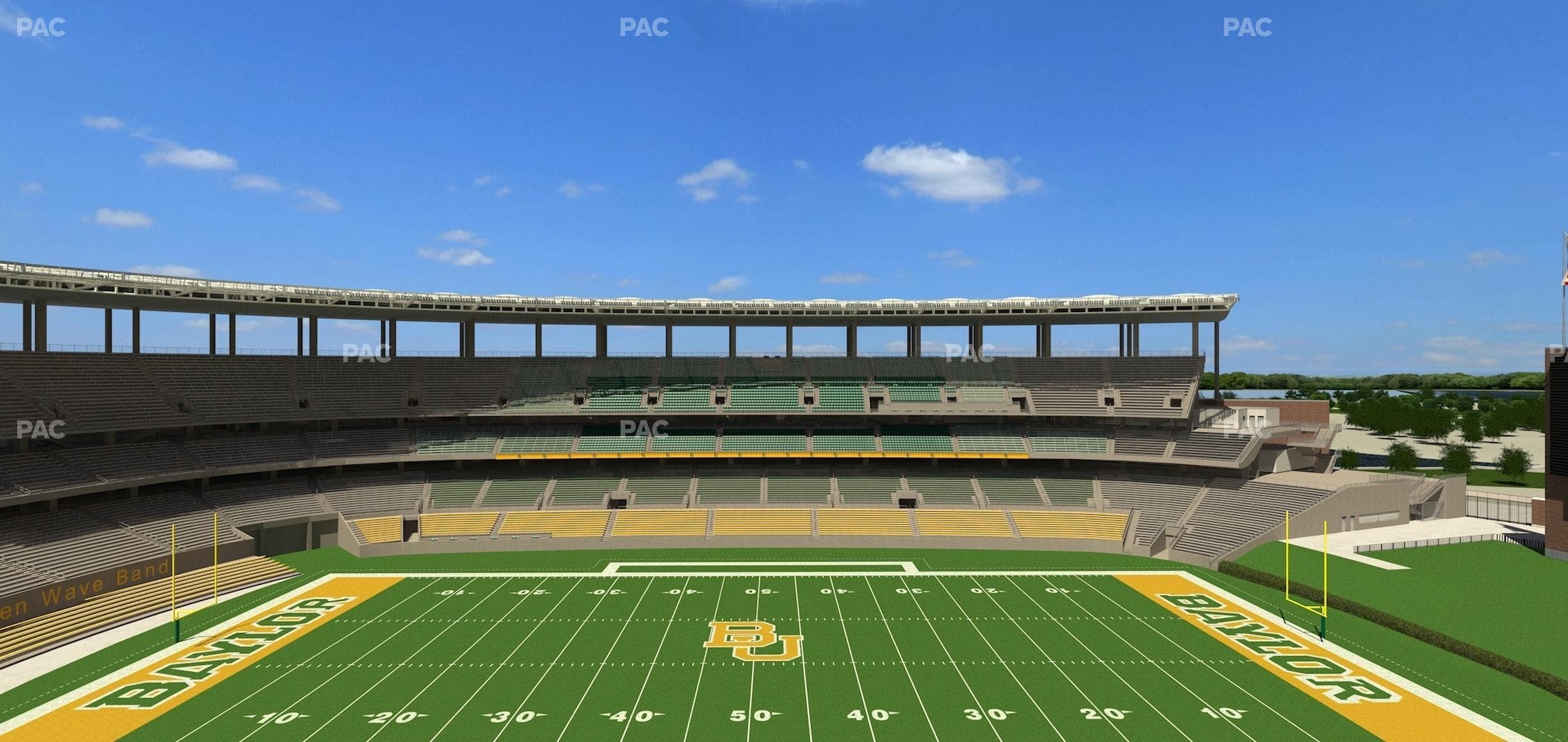McLane Stadium - Section Loge Box 351 Seat View
