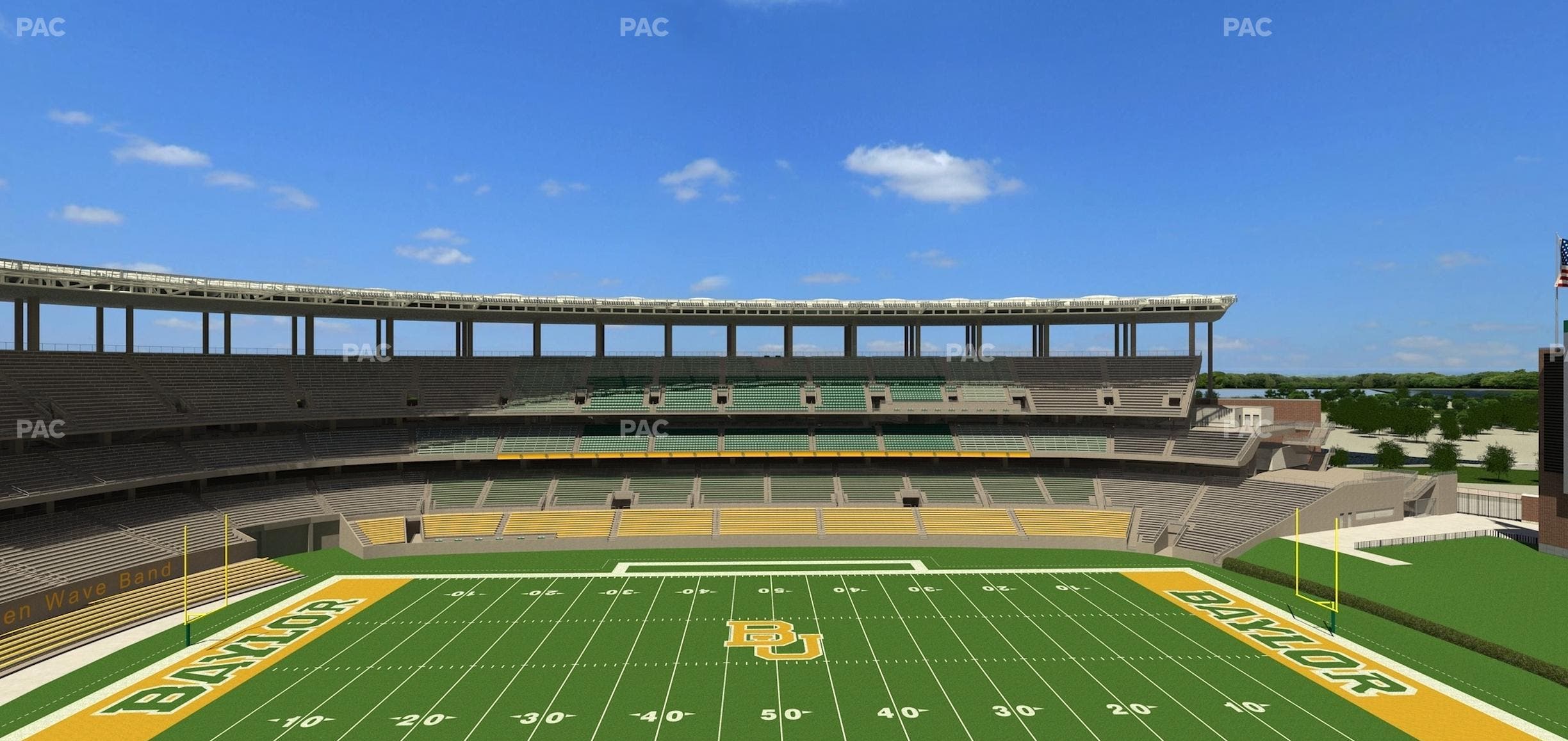 McLane Stadium - Section Loge Box 353 Seat View