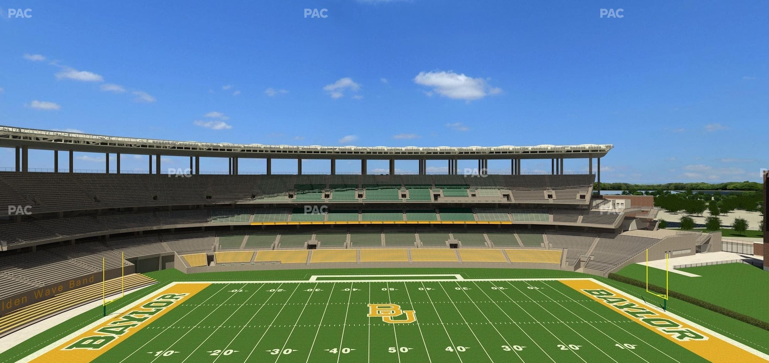 McLane Stadium - Section Loge Box 354 Seat View