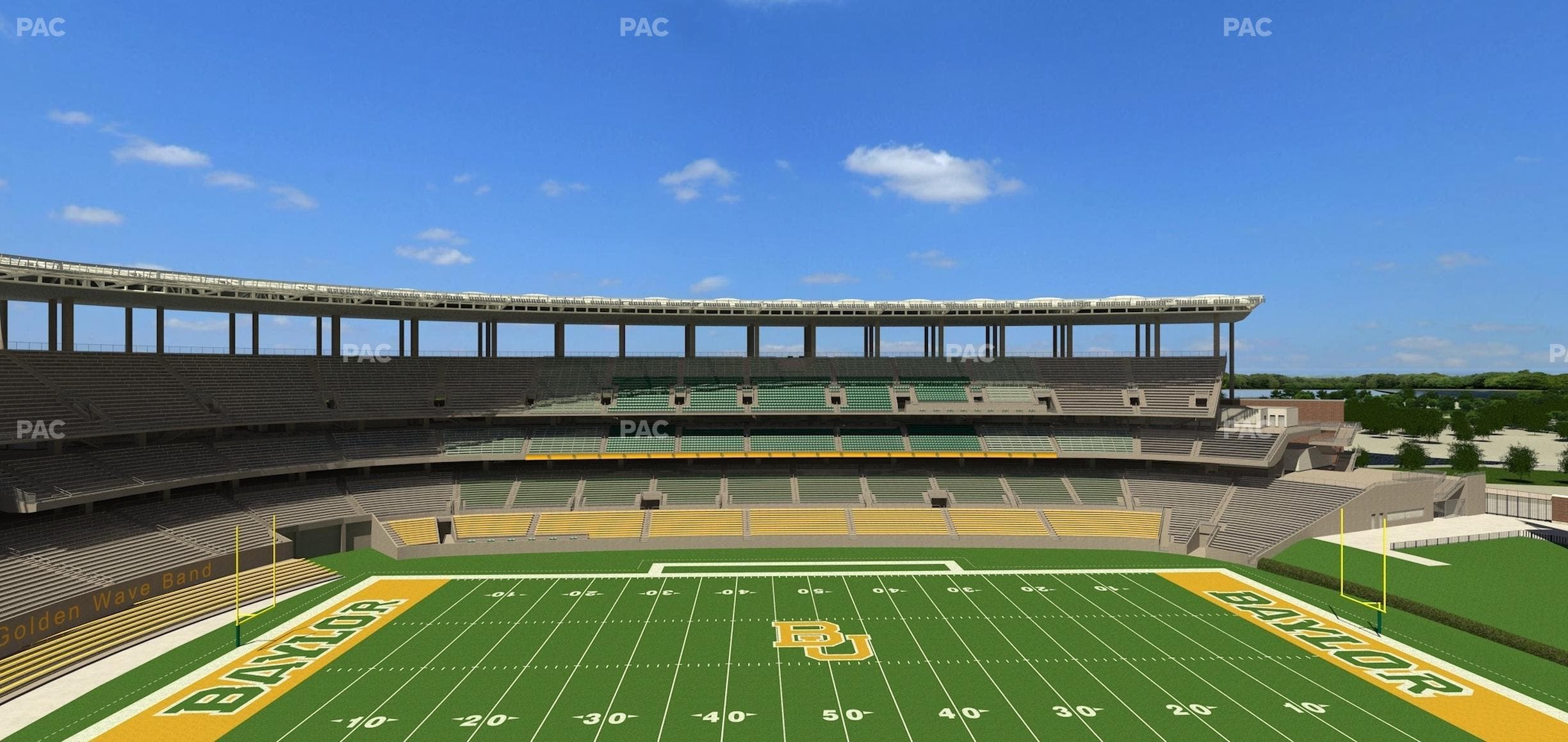 McLane Stadium - Section Loge Box 355 Seat View