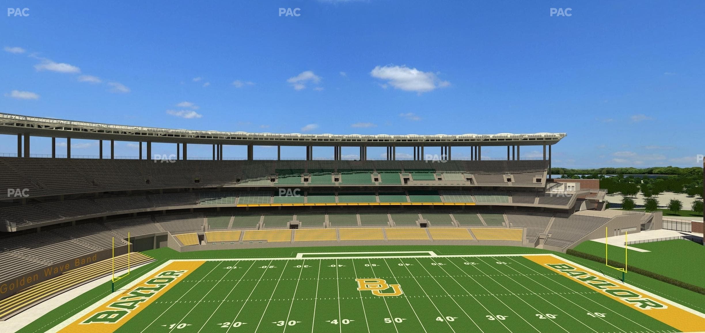 McLane Stadium - Section Loge Box 356 Seat View