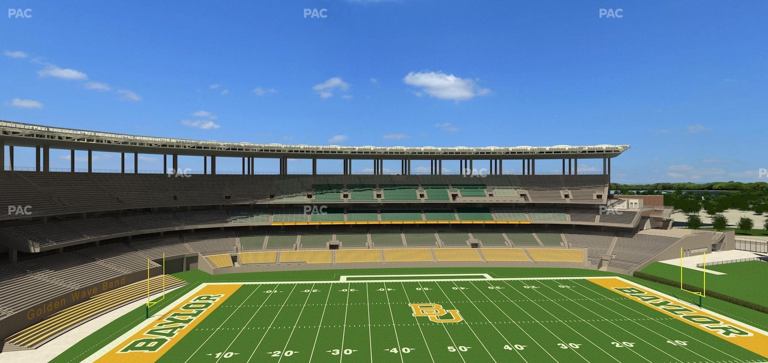 McLane Stadium - Section Loge Box 358 Seat View