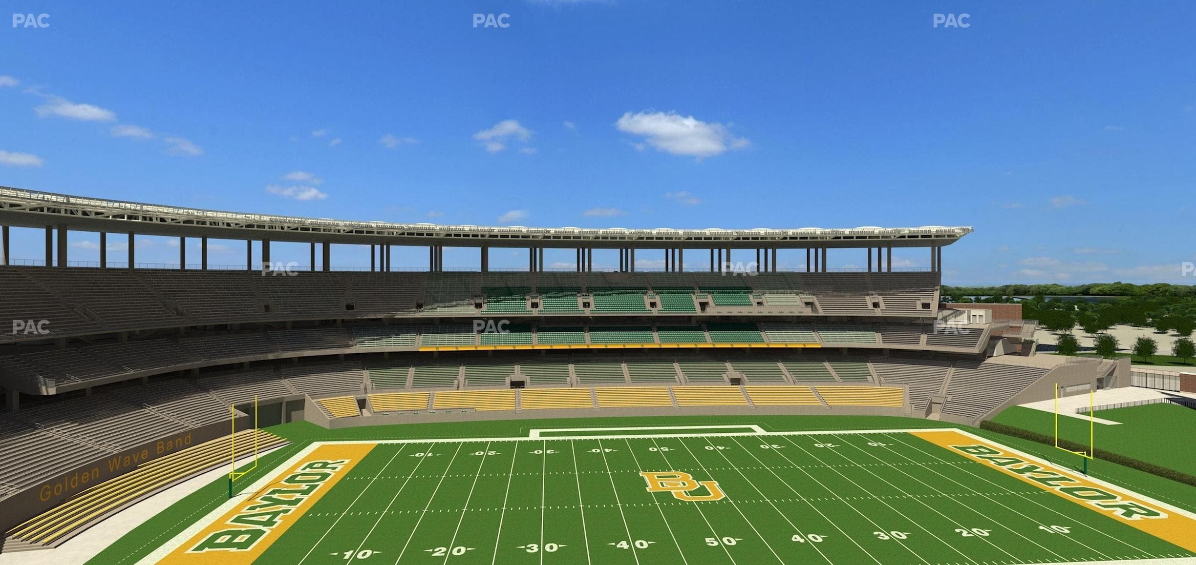McLane Stadium - Section Loge Box 359 Seat View
