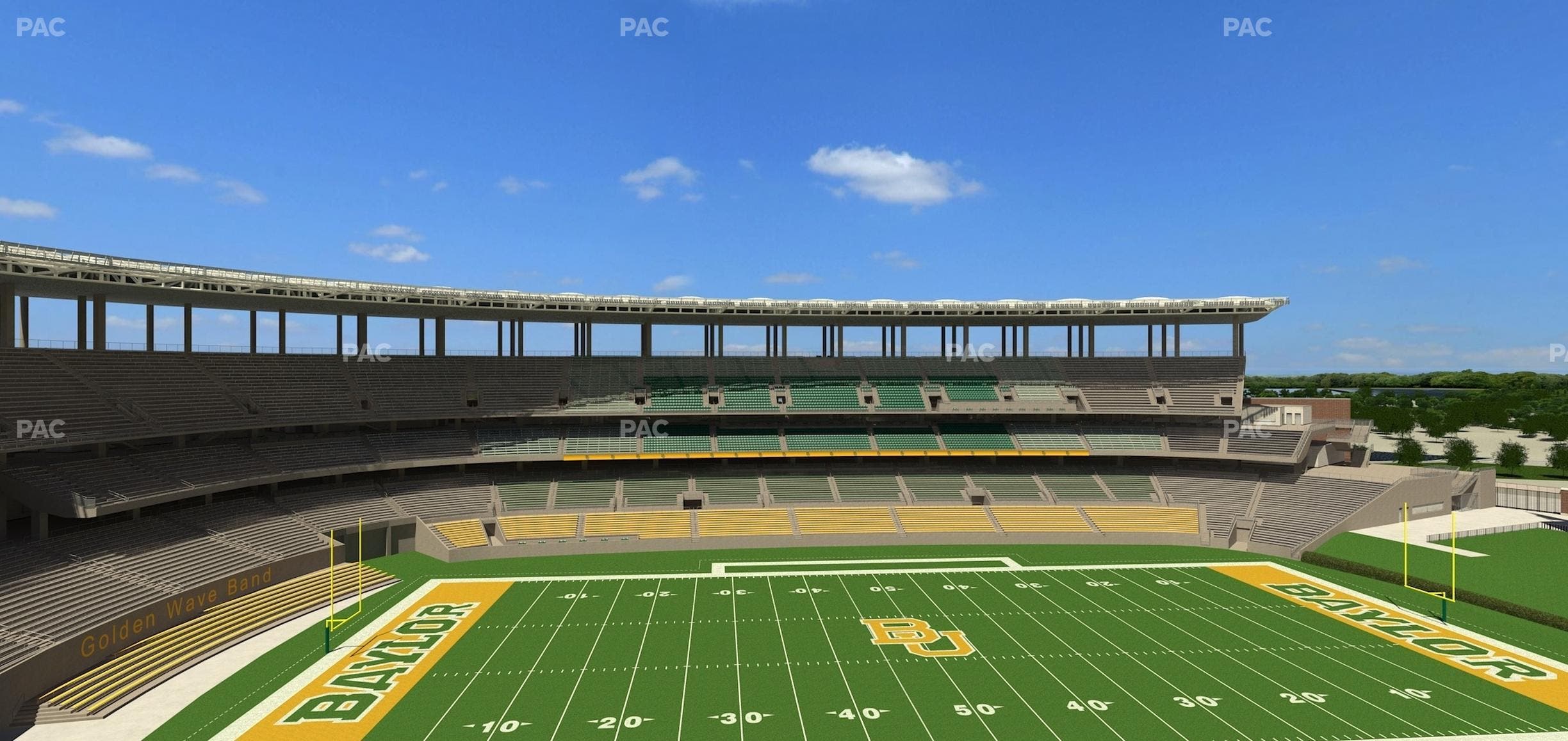 McLane Stadium - Section Loge Box 360 Seat View