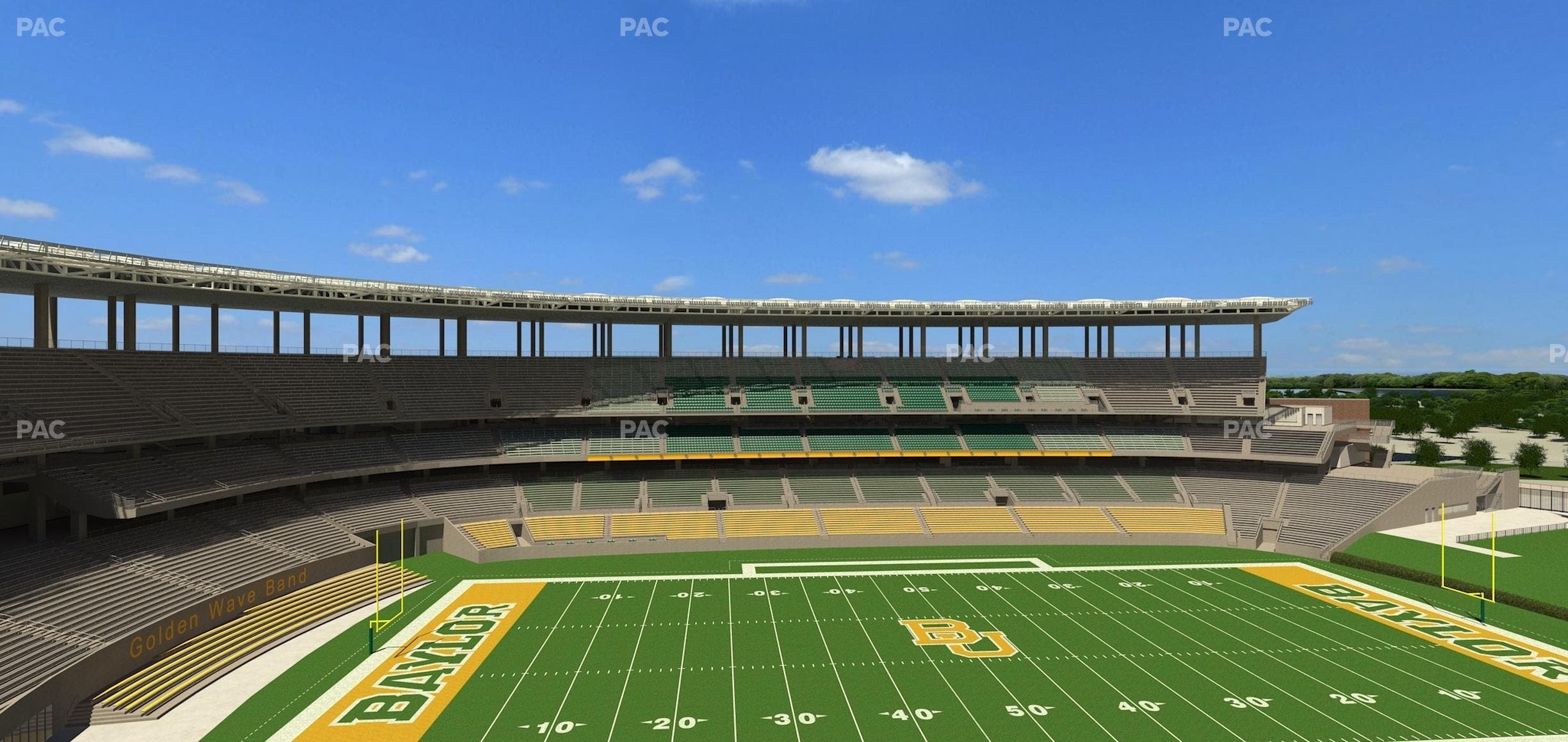 McLane Stadium - Section Loge Box 361 Seat View