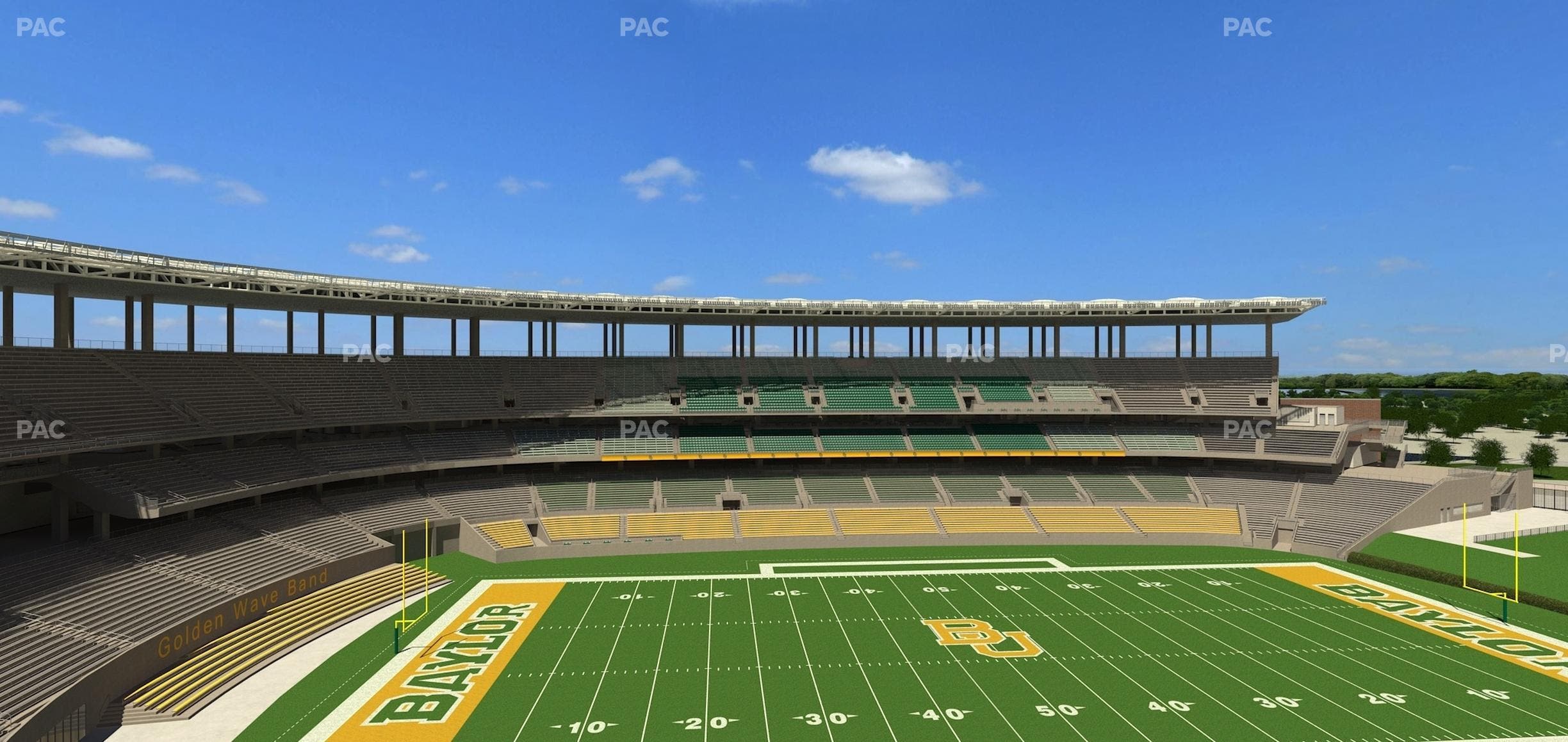 McLane Stadium - Section Loge Box 362 Seat View
