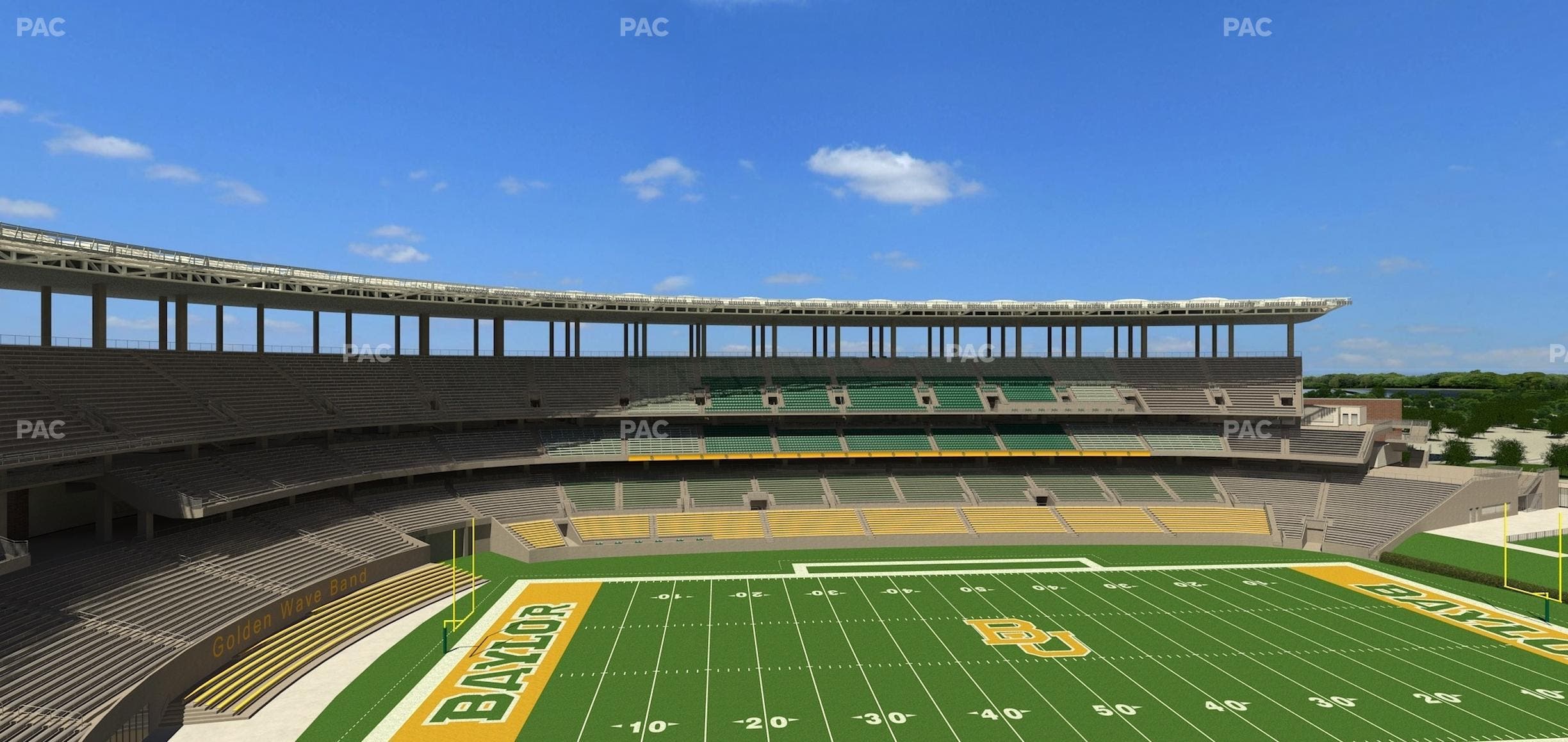 McLane Stadium - Section Loge Box 364 Seat View