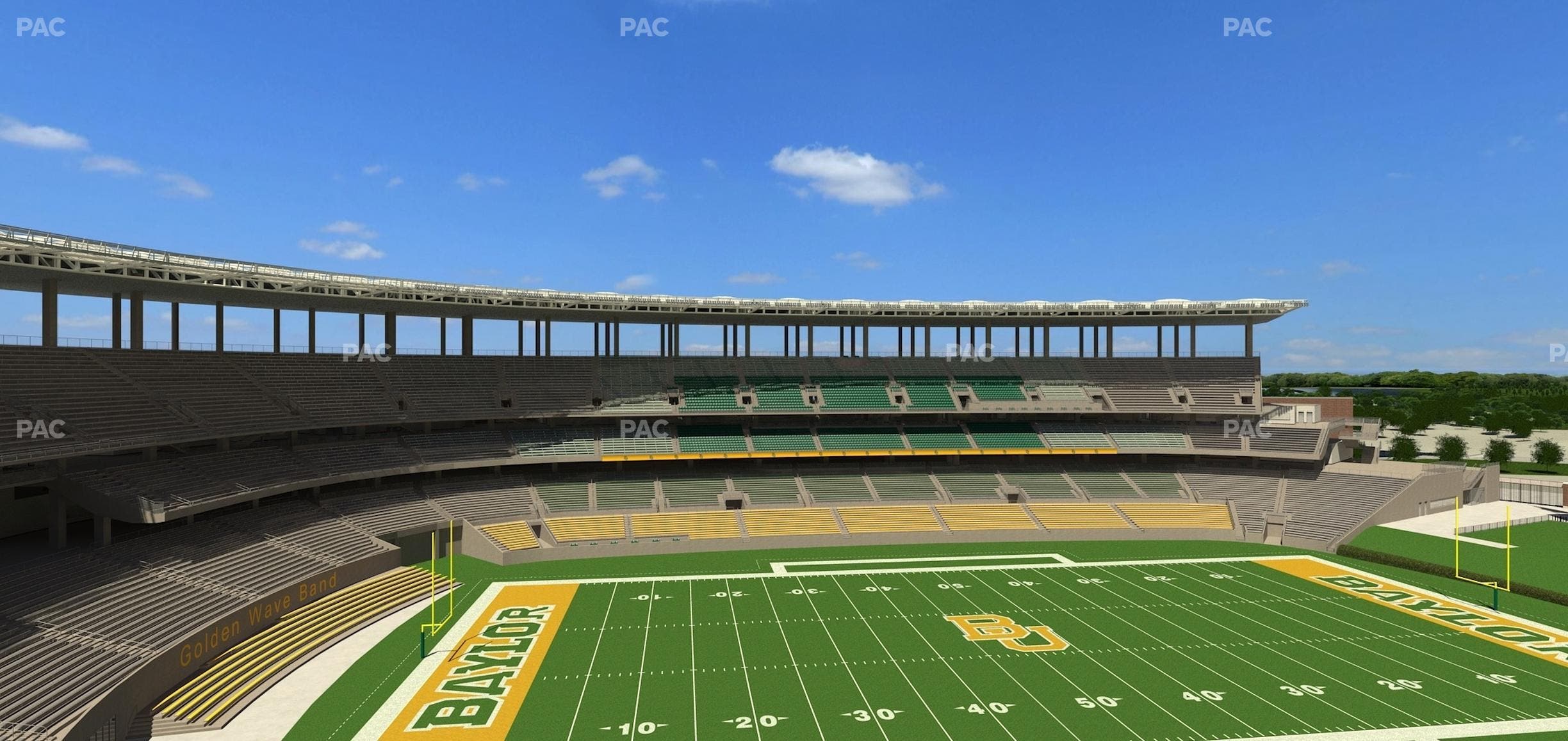 McLane Stadium - Section Loge Box 365 Seat View