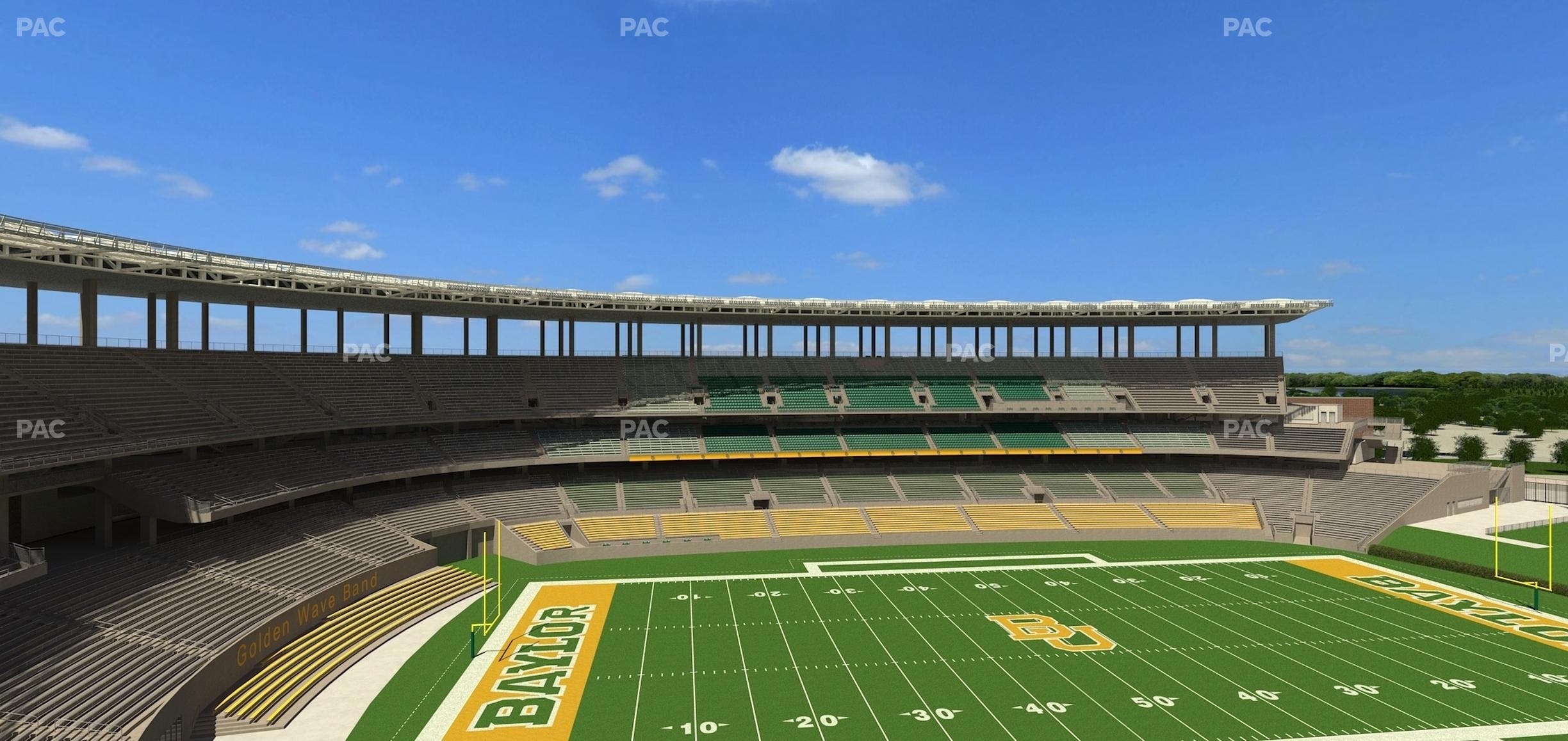 McLane Stadium - Section Loge Box 367 Seat View