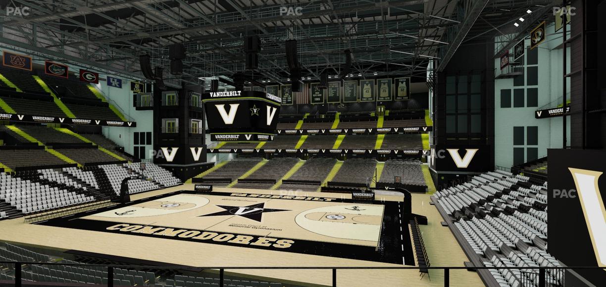 Memorial Gym - Section 2 A Seat View