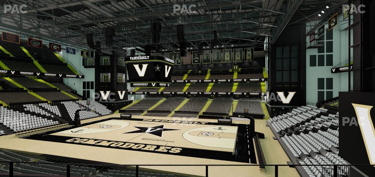 Memorial Gym - Section 2 A Seat View