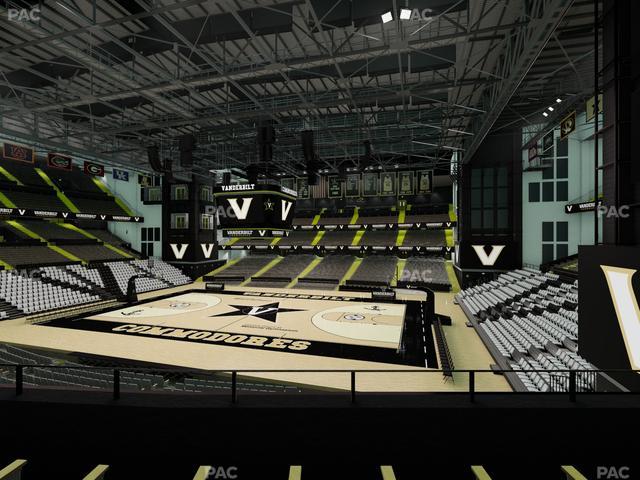 Memorial Gym - Section 2 A Seat View