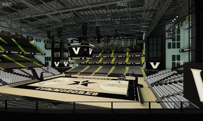 Memorial Gym - Section 2 A Seat View