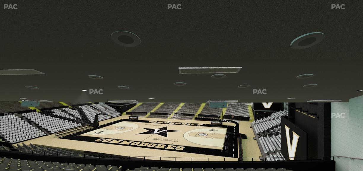 Memorial Gym - Section 2 A Seat View