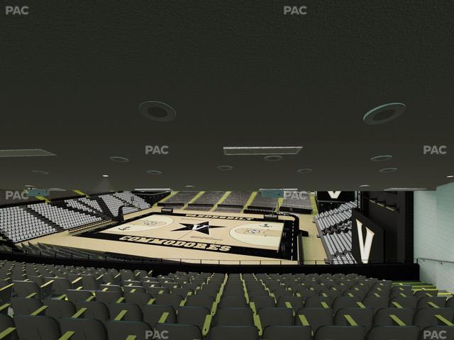 Memorial Gym - Section 2 A Seat View