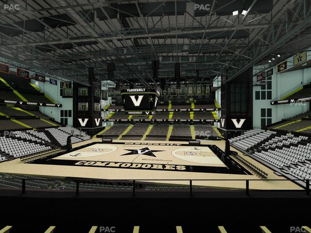 Memorial Gym - Section 2 B Seat View