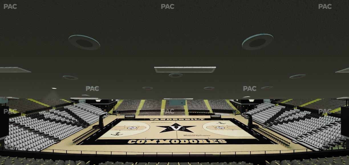 Memorial Gym - Section 2 C Seat View