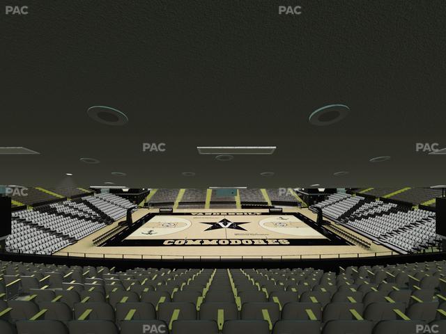 Memorial Gym - Section 2 C Seat View