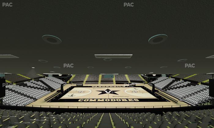 Memorial Gym - Section 2 C Seat View