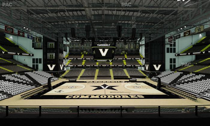 Memorial Gym - Section 2 C Seat View