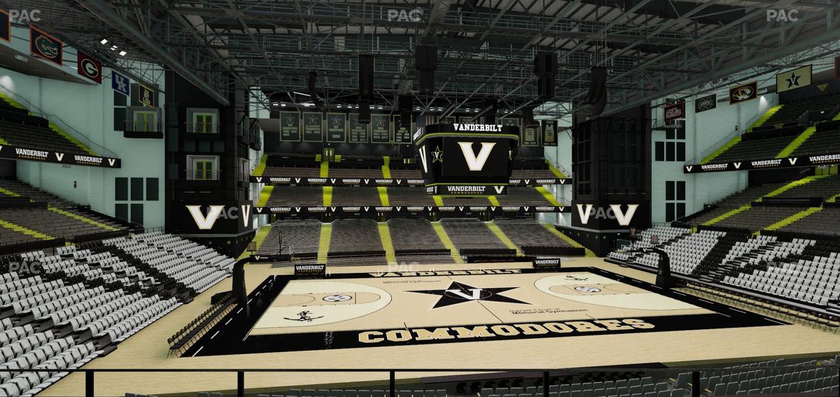 Memorial Gym - Section 2 D Seat View