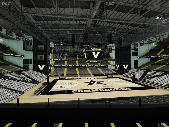 Memorial Gym - Section 2 D Seat View