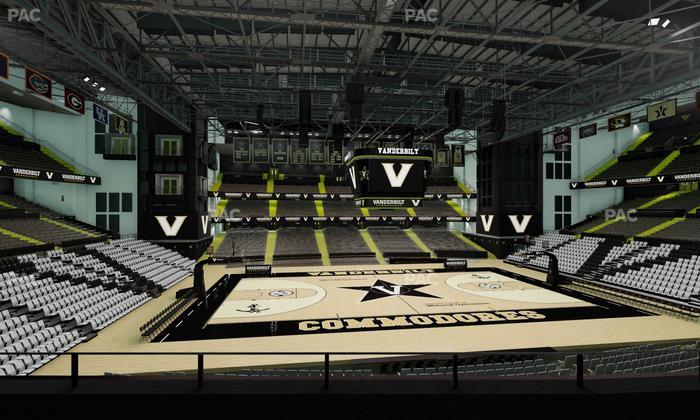 Memorial Gym - Section 2 D Seat View