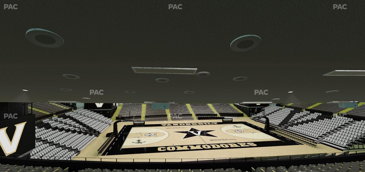 Memorial Gym - Section 2 D Seat View