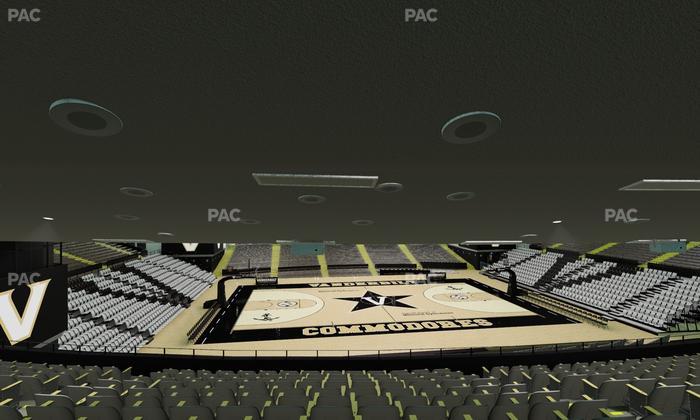 Memorial Gym - Section 2 D Seat View