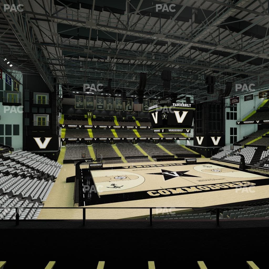 Memorial Gym - Section 2 E Seat View