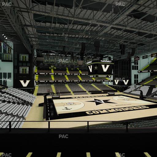 Memorial Gym - Section 2 E Seat View