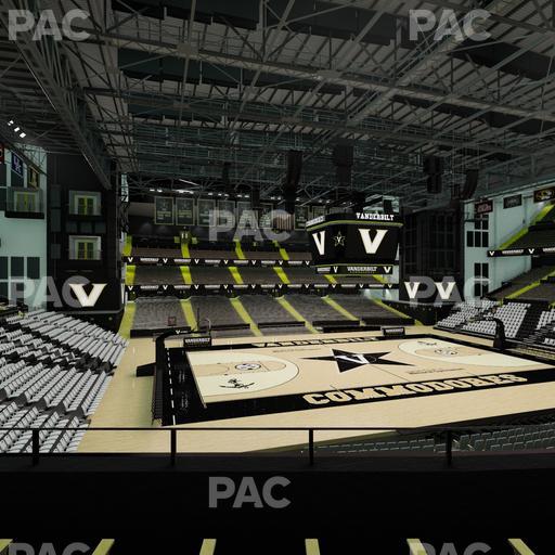 Memorial Gym - Section 2 E Seat View