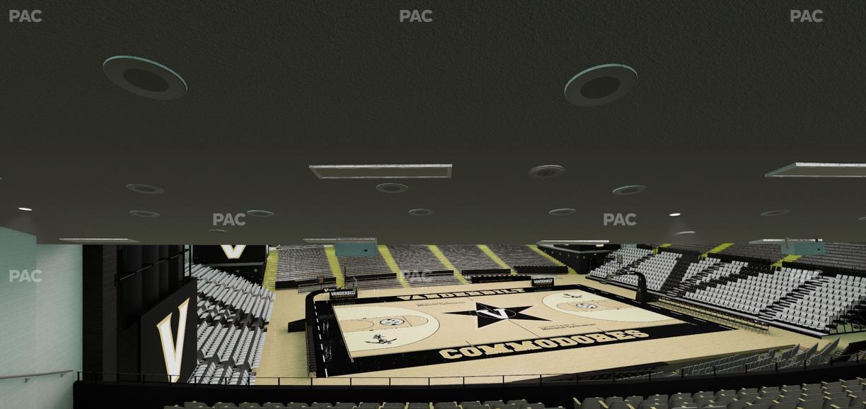 Memorial Gym - Section 2 E Seat View