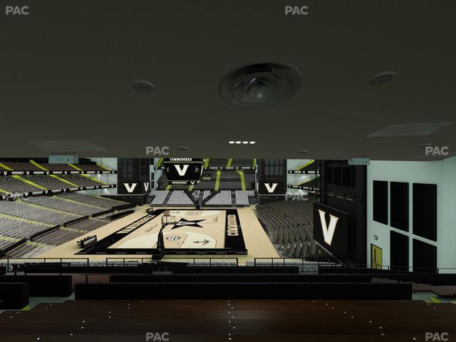 Memorial Gym - Section 2 F Seat View