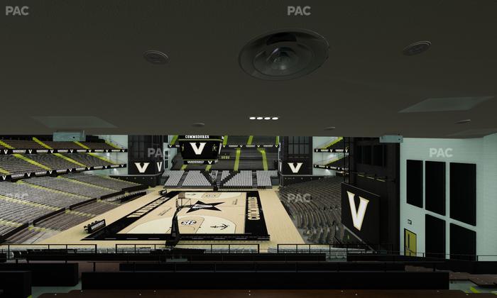 Memorial Gym - Section 2 F Seat View