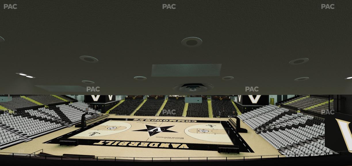 Memorial Gym - Section 2 H Seat View