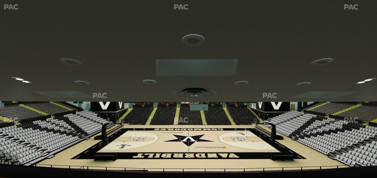 Memorial Gym - Section 2 I Seat View