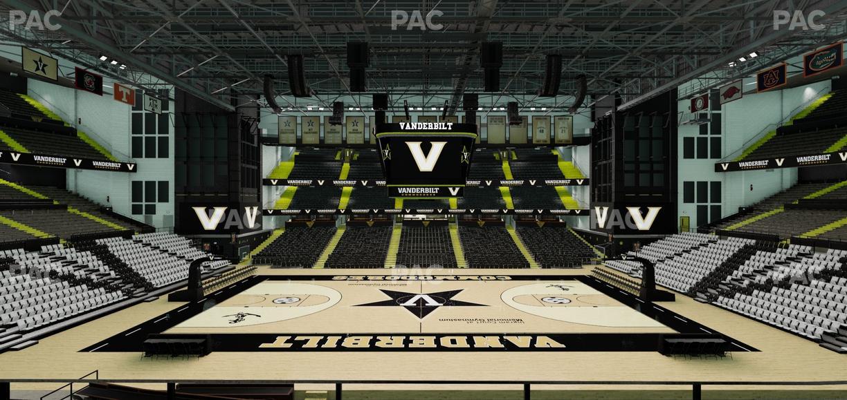 Memorial Gym - Section 2 I Seat View